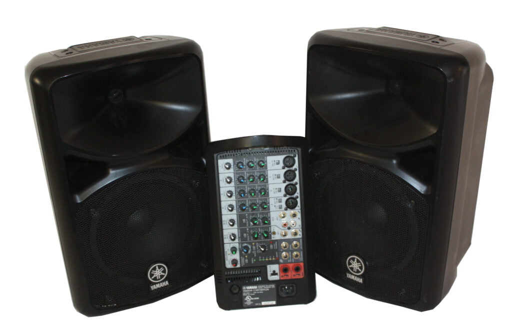 400 Watt PA Sound System Yamaha Lubbock Event Rentals