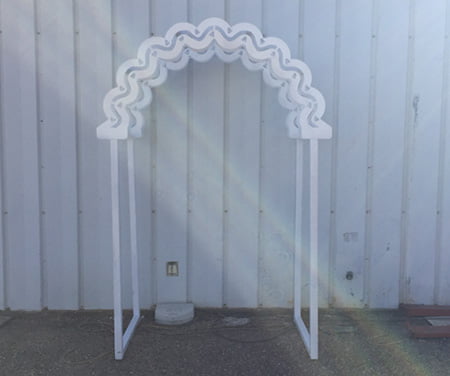 White Metal Arch