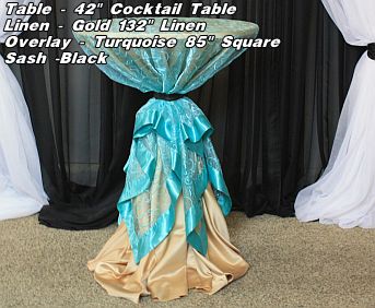 Size Guide 42 inch tall cocktail table