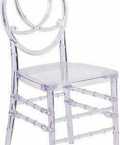 Clear Ghost Infinity Chair - Modern Style Chiavari