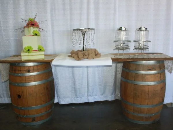 Whiskey/Wine Barrel Table
