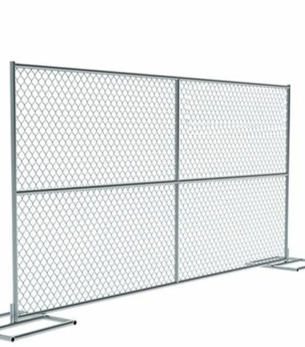 chain link fencing (14' panels, 6' tall)